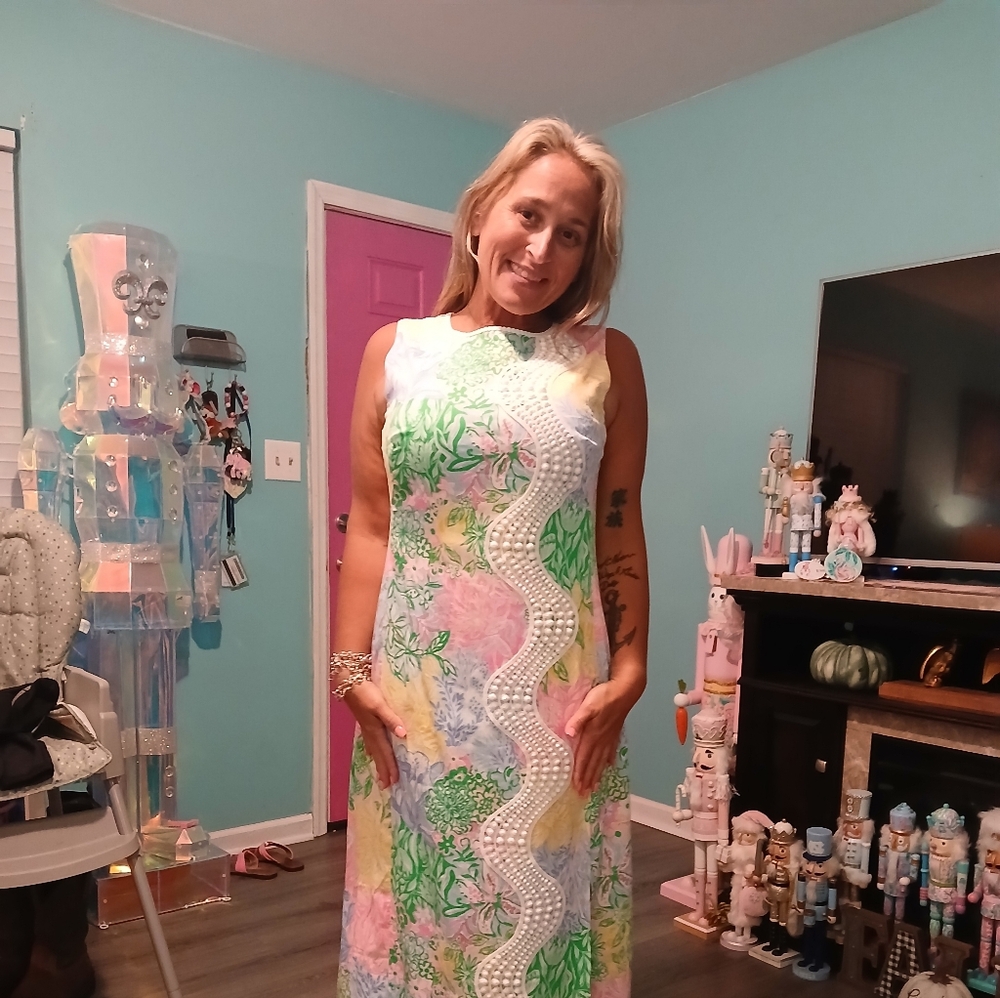 Lilly Pulitzer Bright Delight Patch Dress - Picture 3 of 3